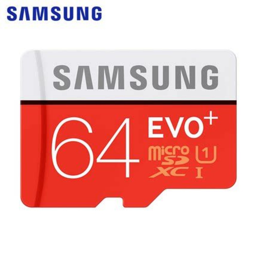 ♥監視器 台灣現貨♥SAMSUNG 三星 EVO+ microSDXC UHS-I(U1) 64GB記憶卡-圖片-1